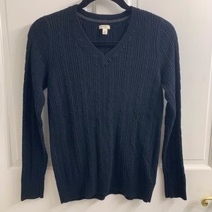 SONOMA Black V Neck Sweater Size XS